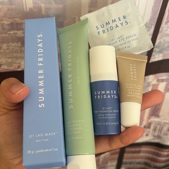 NWT Summer Fridays. The Signature 5 Piece Travel Skincare Set (Perfect Gift!) - Picture 9 of 9